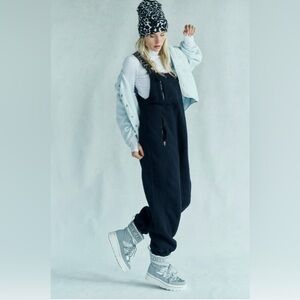 Free People Hit the Slopes Salopette Size Large NWT